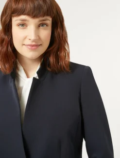 Sale Marina Rinaldi Blazer in technical fabric MIDNIGHTBLUE