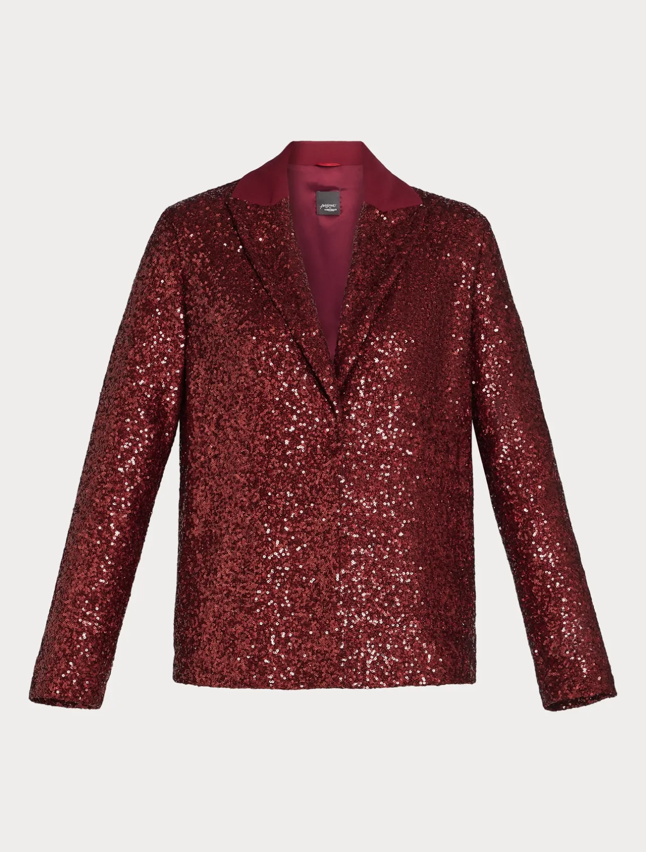 Fashion Marina Rinaldi Blazer in technical fabric and sequins RUBY