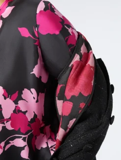 Best Marina Rinaldi Bouclé fabric jacket BLACK