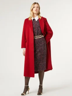 Hot Marina Rinaldi Bouclé-effect dress MIDNIGHTBLUE