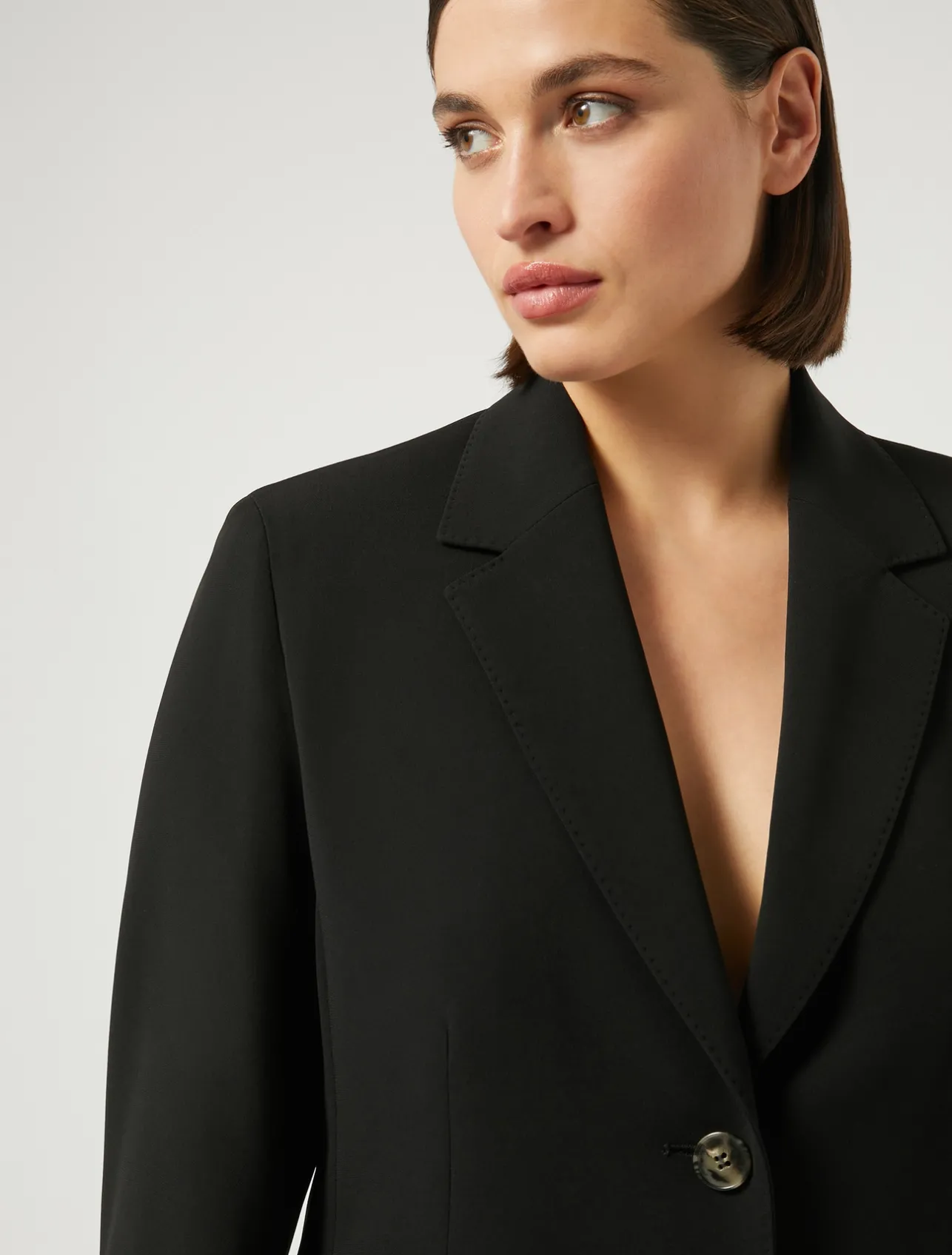 Sale Marina Rinaldi Cady blazer jacket BLACK