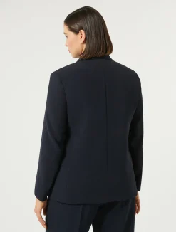 Sale Marina Rinaldi Cady blazer jacket MIDNIGHTBLUE