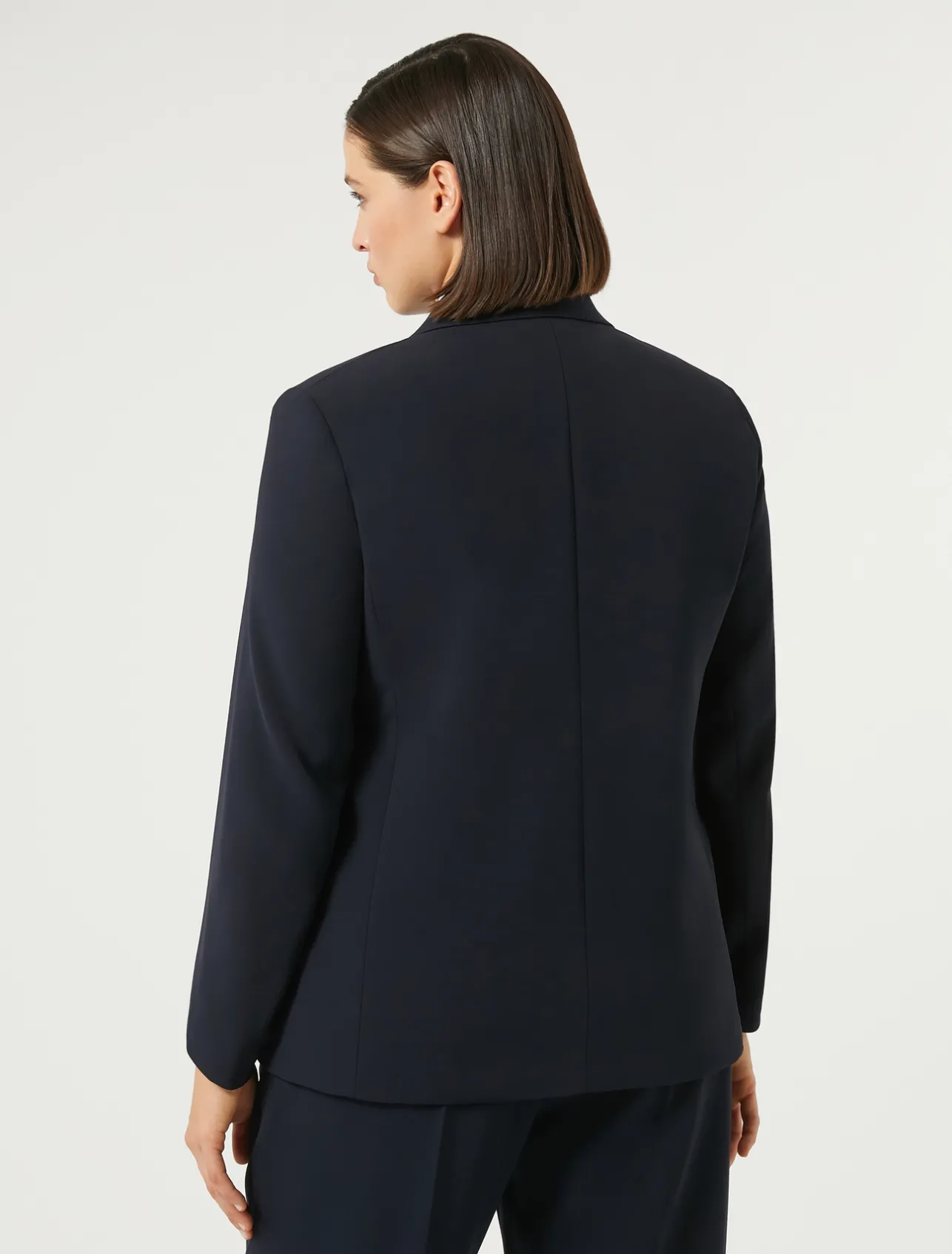Sale Marina Rinaldi Cady blazer jacket MIDNIGHTBLUE