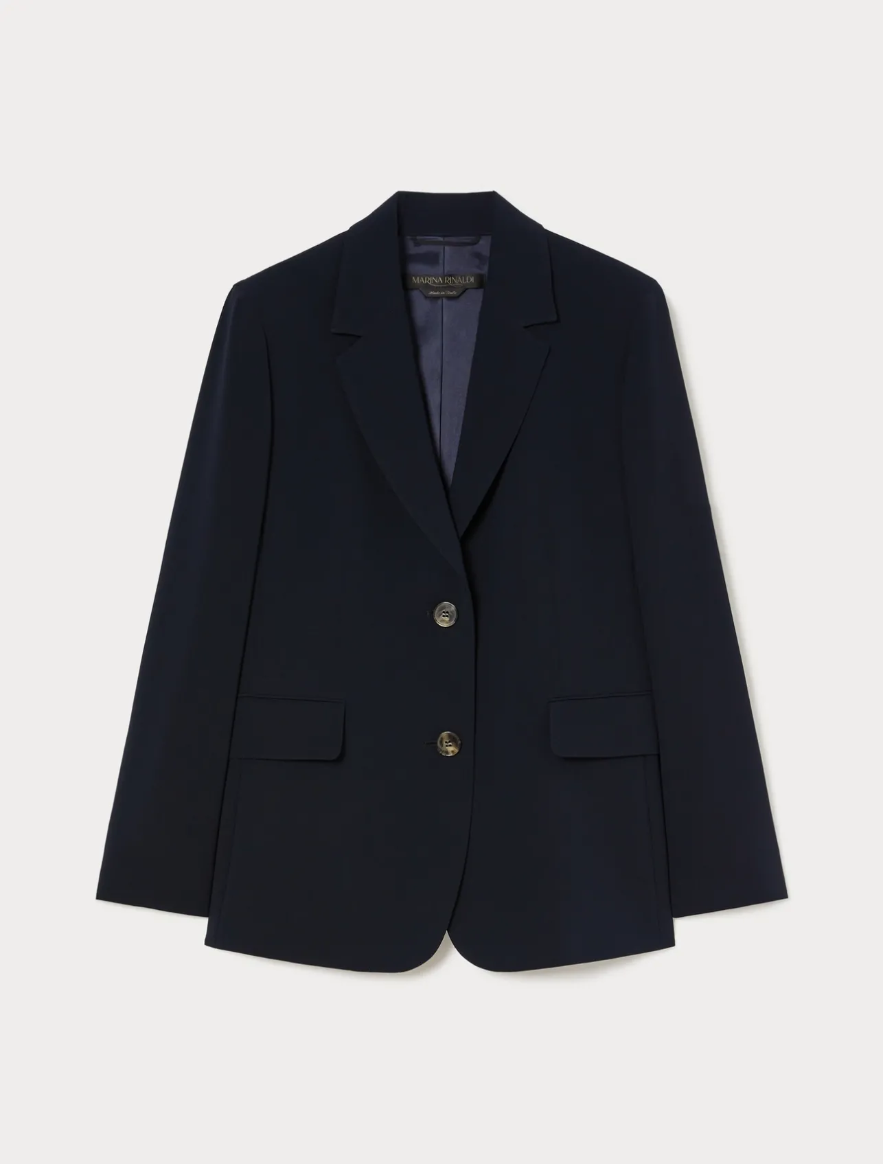 Sale Marina Rinaldi Cady blazer jacket MIDNIGHTBLUE