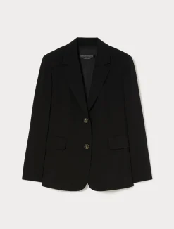 Sale Marina Rinaldi Cady blazer jacket BLACK
