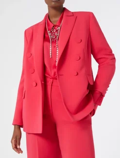 Hot Marina Rinaldi Cady blazer jacket FUCHSIA