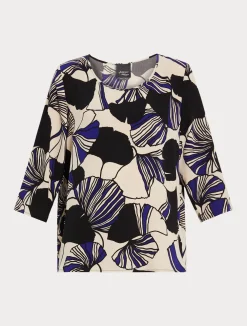 Online Marina Rinaldi Cady blouse ULTRAMARINE
