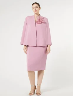Online Marina Rinaldi Cady cape jacket ANTIQUEROSE