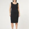 Sale Marina Rinaldi Cady dress ULTRAMARINE