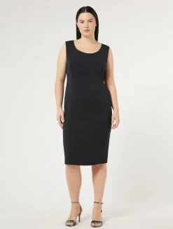 Sale Marina Rinaldi Cady dress ULTRAMARINE