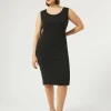 Clearance Marina Rinaldi Cady dress BLACK
