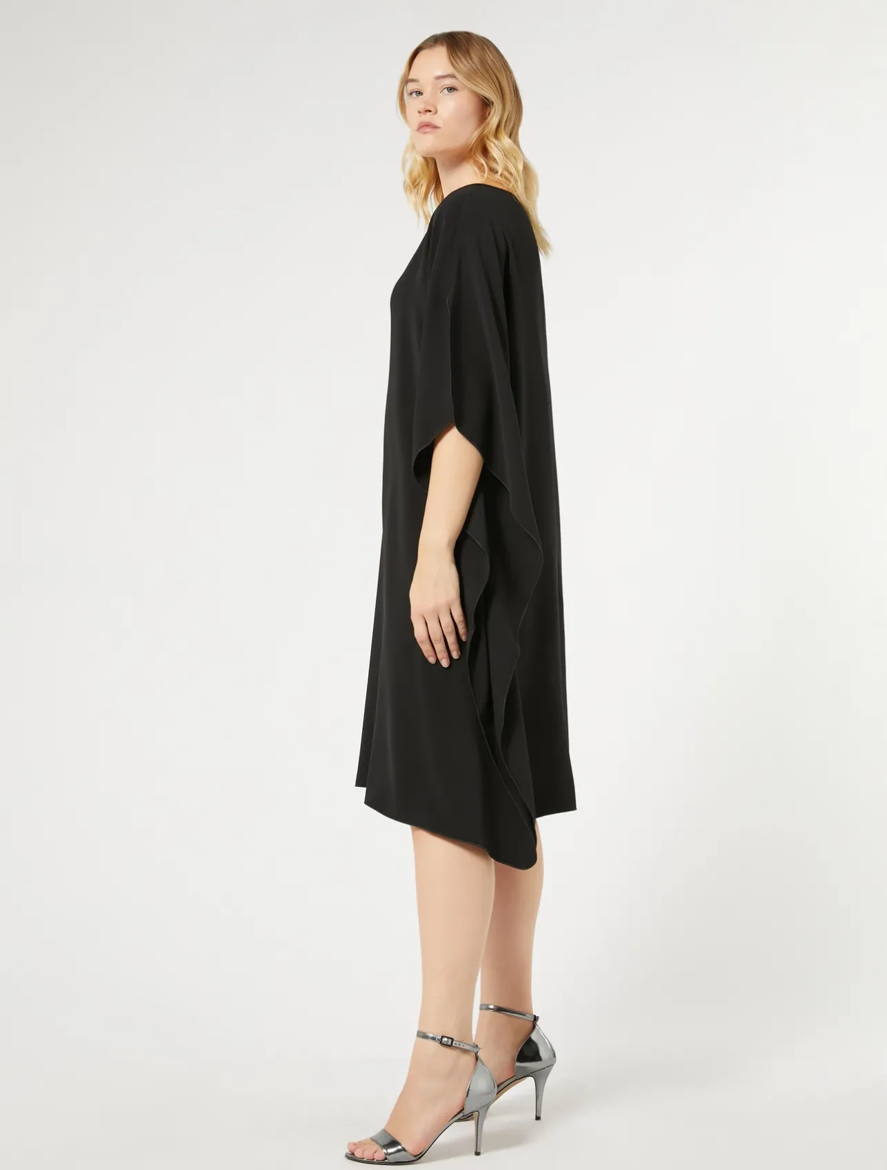 Fashion Marina Rinaldi Cady dress BLACK