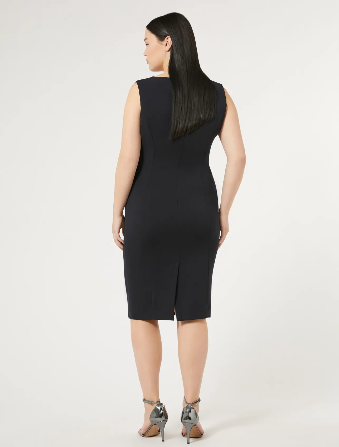 Sale Marina Rinaldi Cady dress ULTRAMARINE