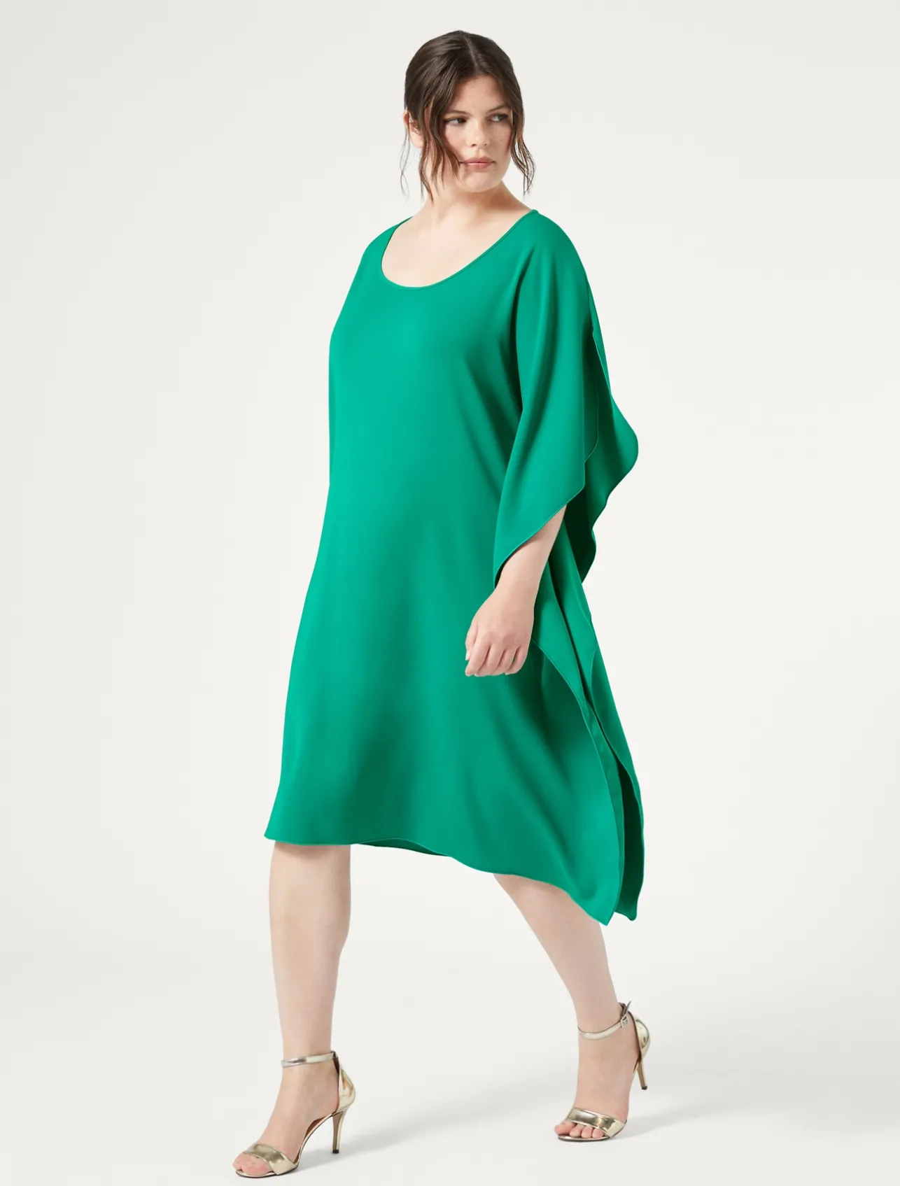 Fashion Marina Rinaldi Cady dress JADE