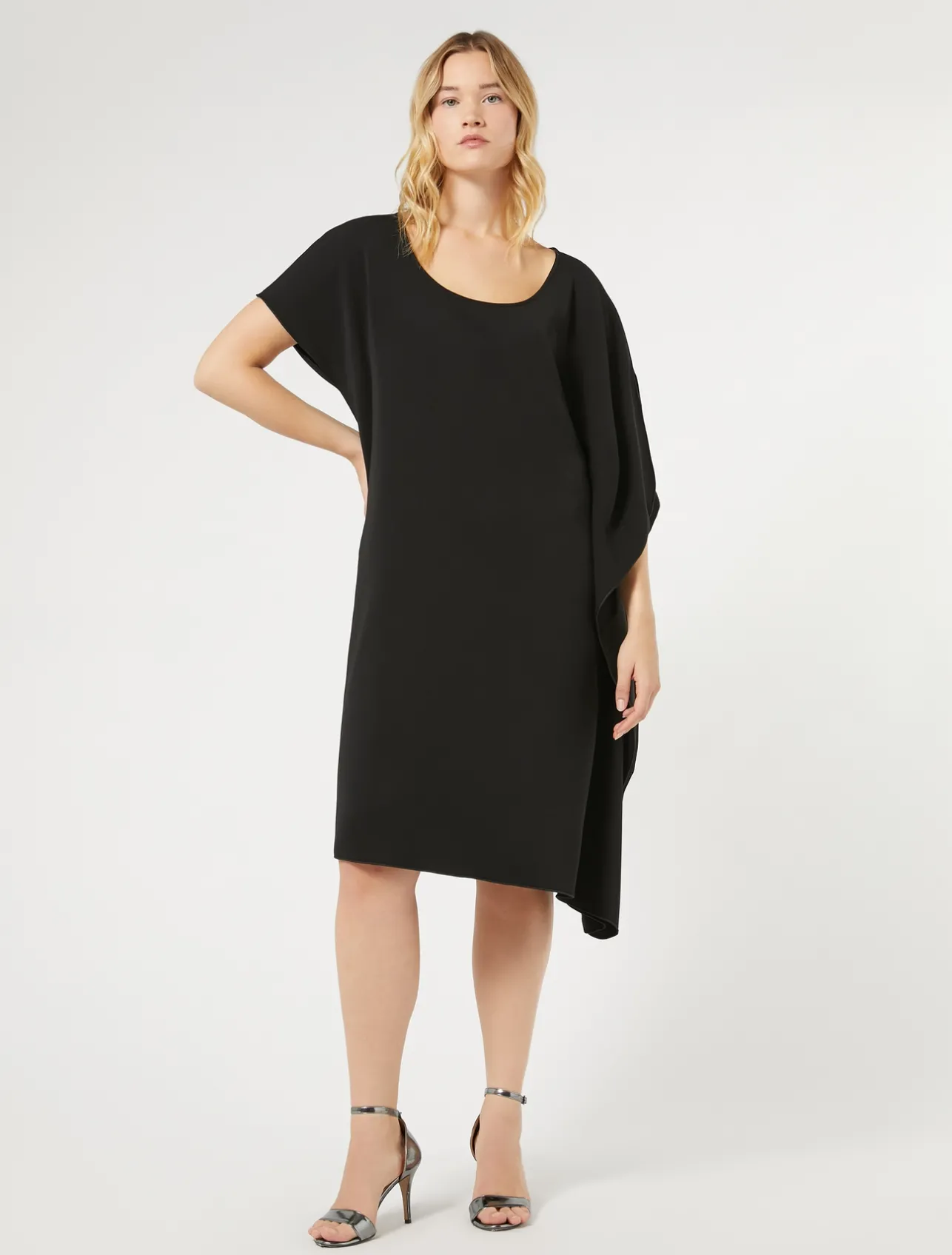 Fashion Marina Rinaldi Cady dress BLACK