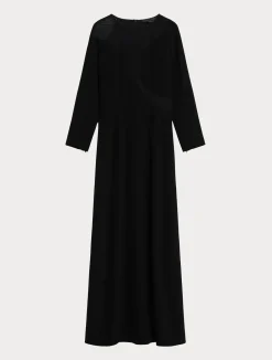 New Marina Rinaldi Cady dress with tulle BLACK