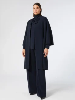 Outlet Marina Rinaldi Cady duster coat MIDNIGHTBLUE