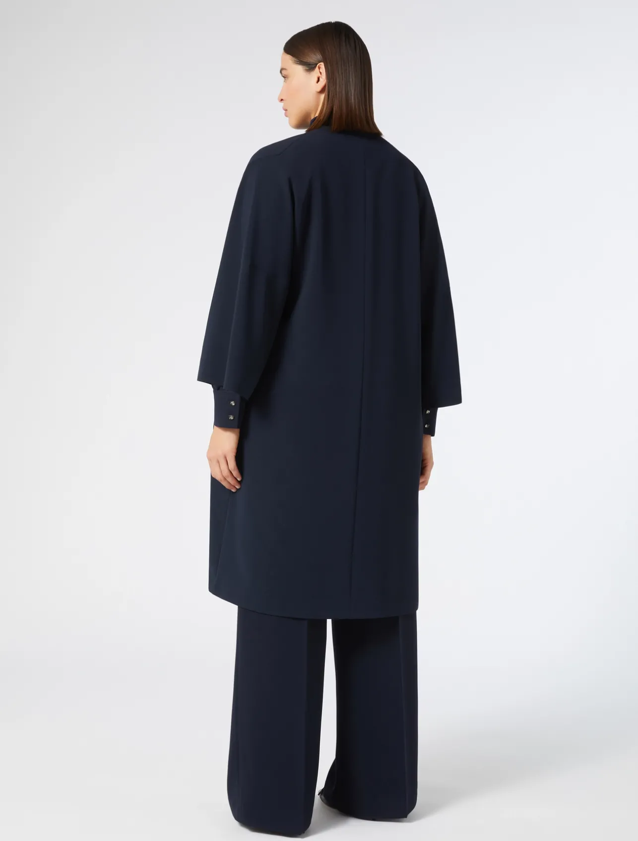Outlet Marina Rinaldi Cady duster coat MIDNIGHTBLUE