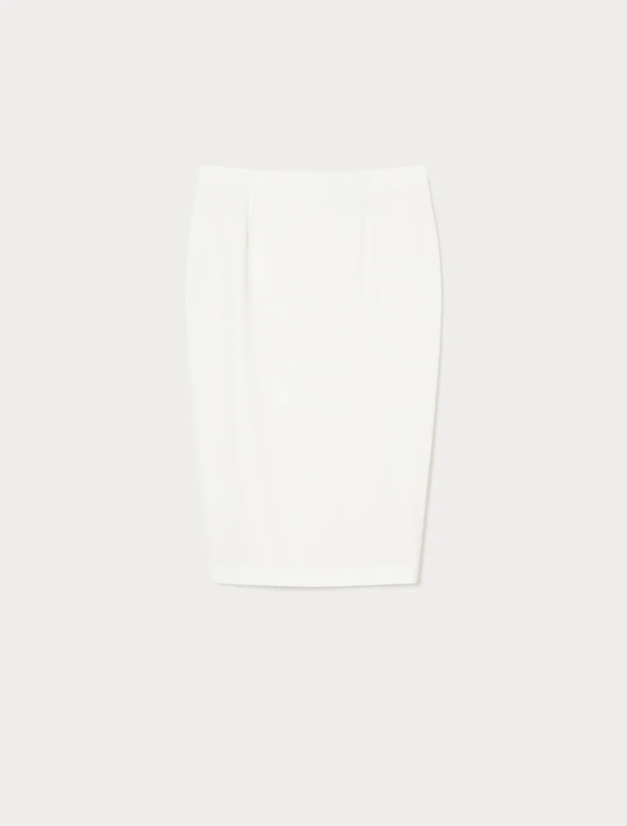 Fashion Marina Rinaldi Cady pencil skirt WHITE