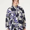 New Marina Rinaldi Cady shirt ULTRAMARINE