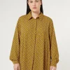 New Marina Rinaldi Cady shirt YELLOW