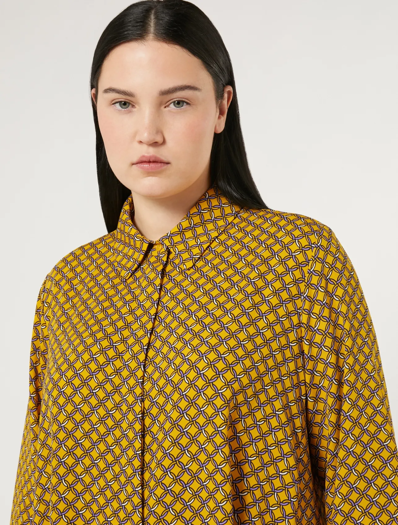 New Marina Rinaldi Cady shirt YELLOW