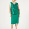 New Marina Rinaldi Cady skirt JADE