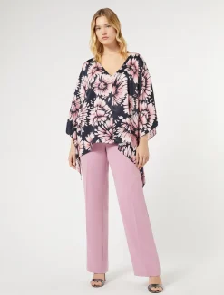 Sale Marina Rinaldi Cady trousers ANTIQUEROSE