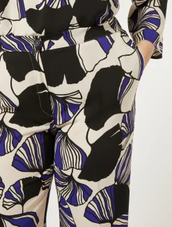 Clearance Marina Rinaldi Cady trousers ULTRAMARINE