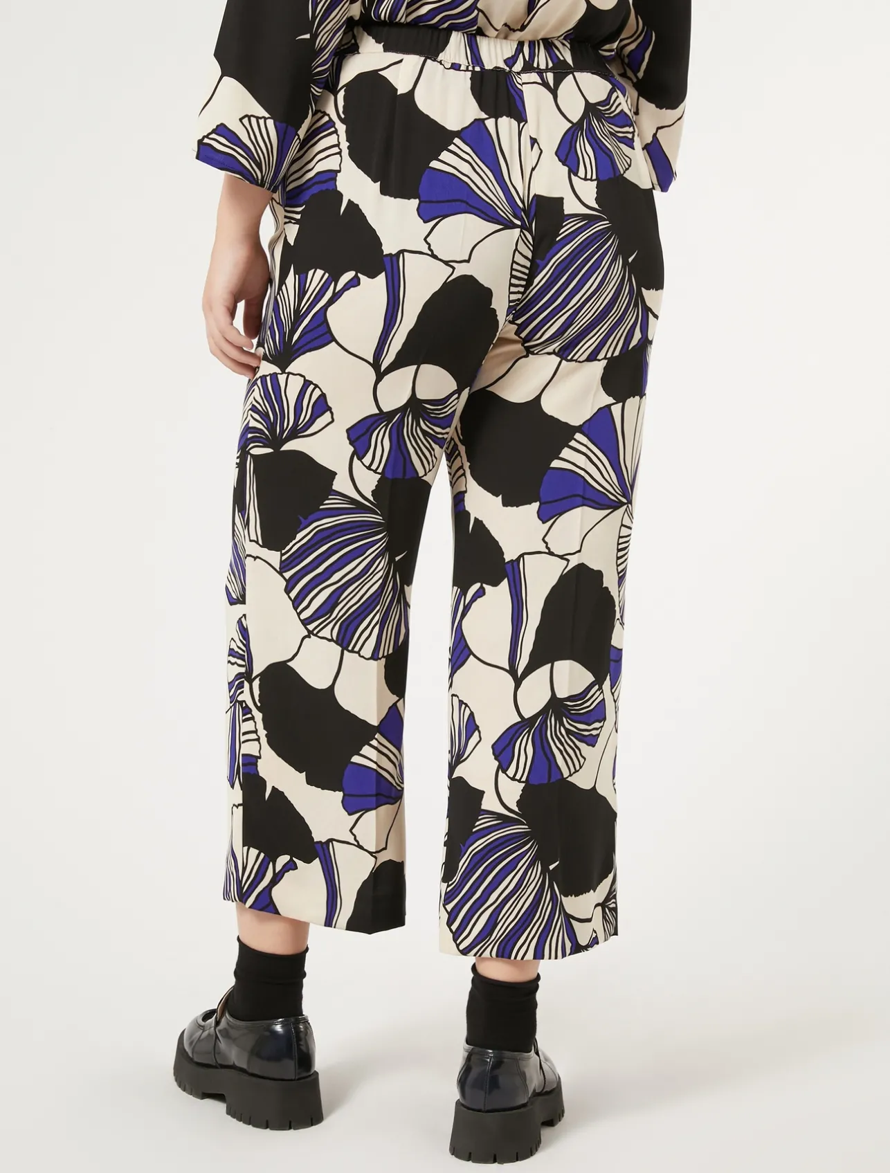 Clearance Marina Rinaldi Cady trousers ULTRAMARINE