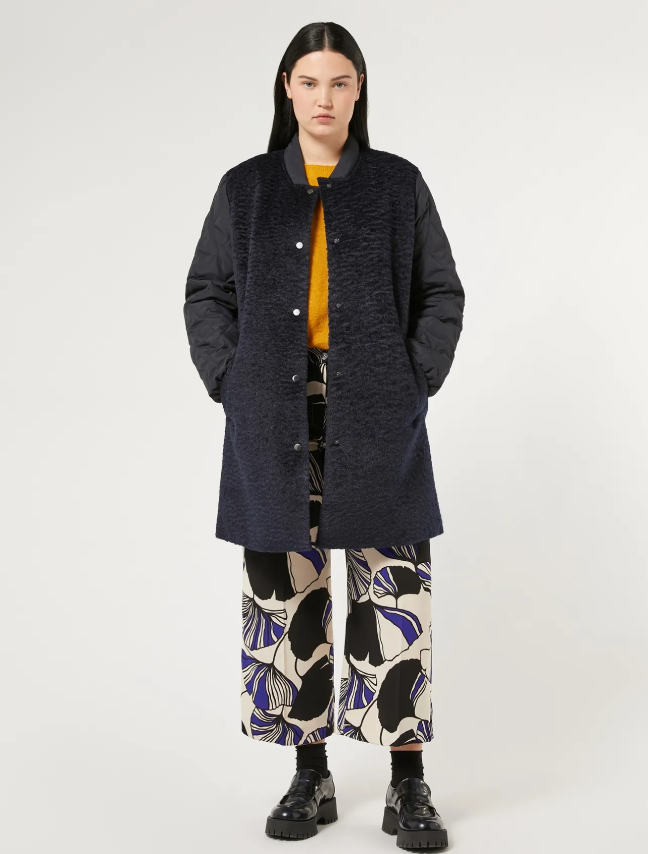 Clearance Marina Rinaldi Cady trousers ULTRAMARINE