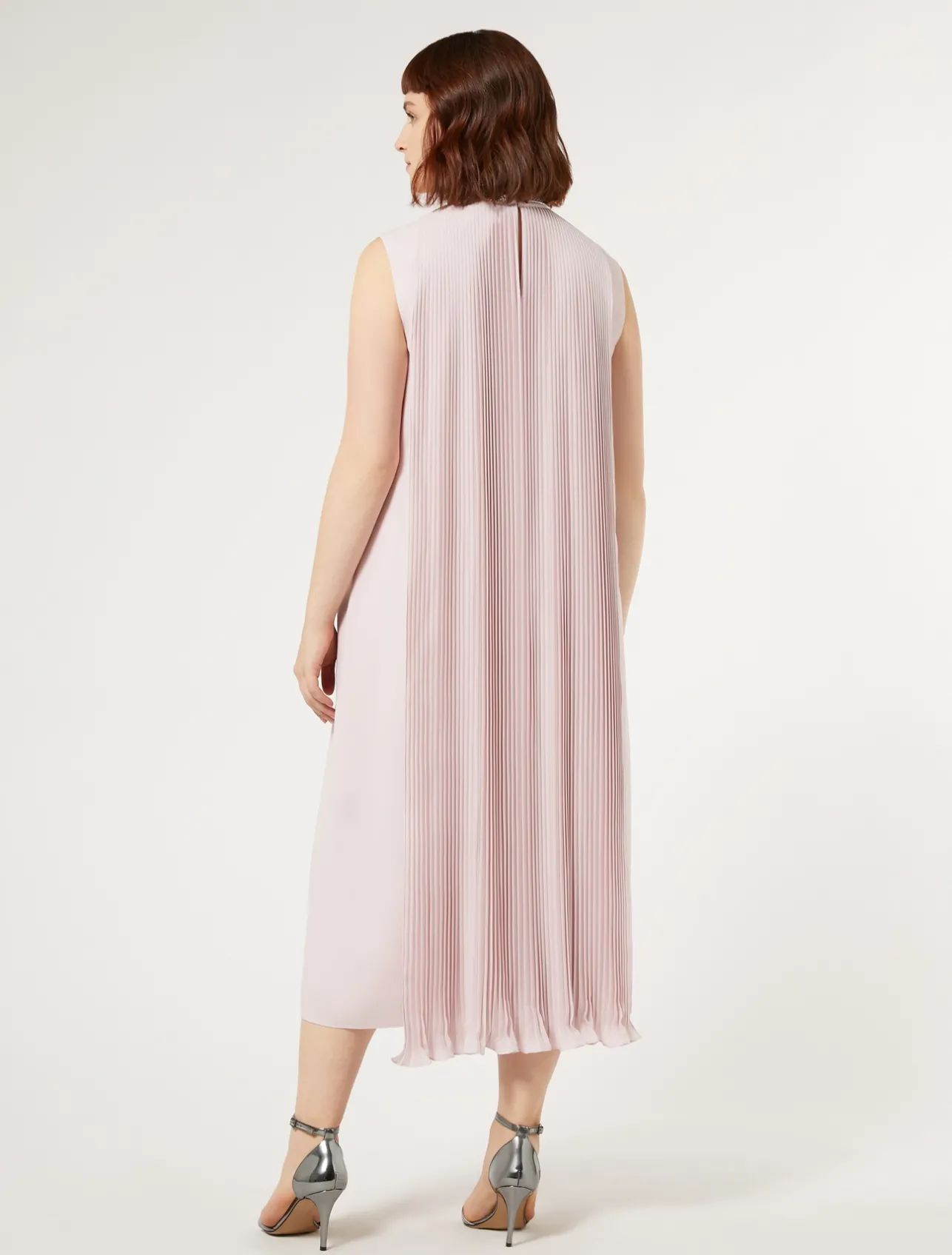 Hot Marina Rinaldi Calf-length crepe dress PINK