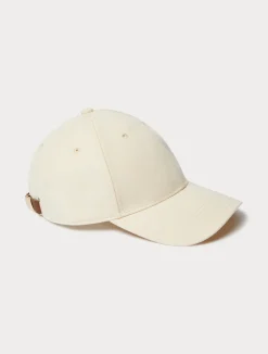 Best Marina Rinaldi Canvas baseball cap WHITE