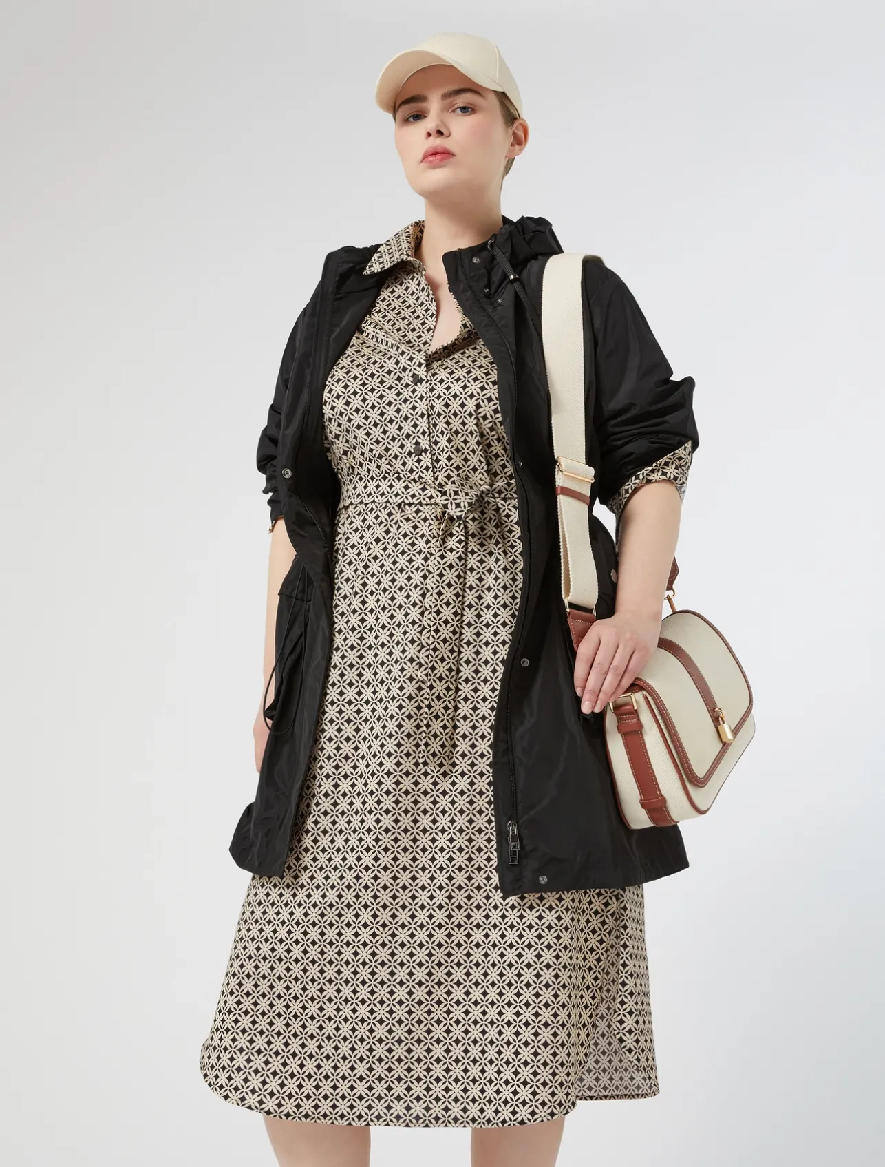 Discount Marina Rinaldi Canvas shoulder bag NATURAL