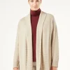 Best Marina Rinaldi Cashmere blend cardigan BEIGE