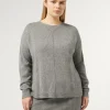 New Marina Rinaldi Cashmere blend jumper MEDIUMGREY