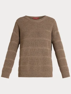 Clearance Marina Rinaldi Cashmere blend jumper TURTLEDOVE