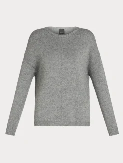 New Marina Rinaldi Cashmere blend jumper MEDIUMGREY