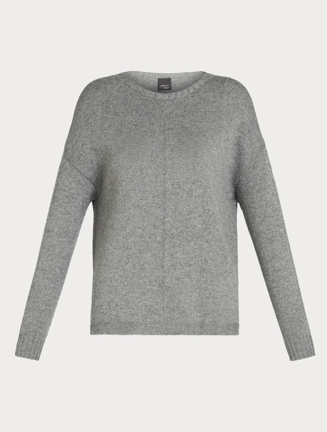 New Marina Rinaldi Cashmere blend jumper MEDIUMGREY