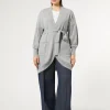 Clearance Marina Rinaldi Cashmere cardigan MEDIUMGREY