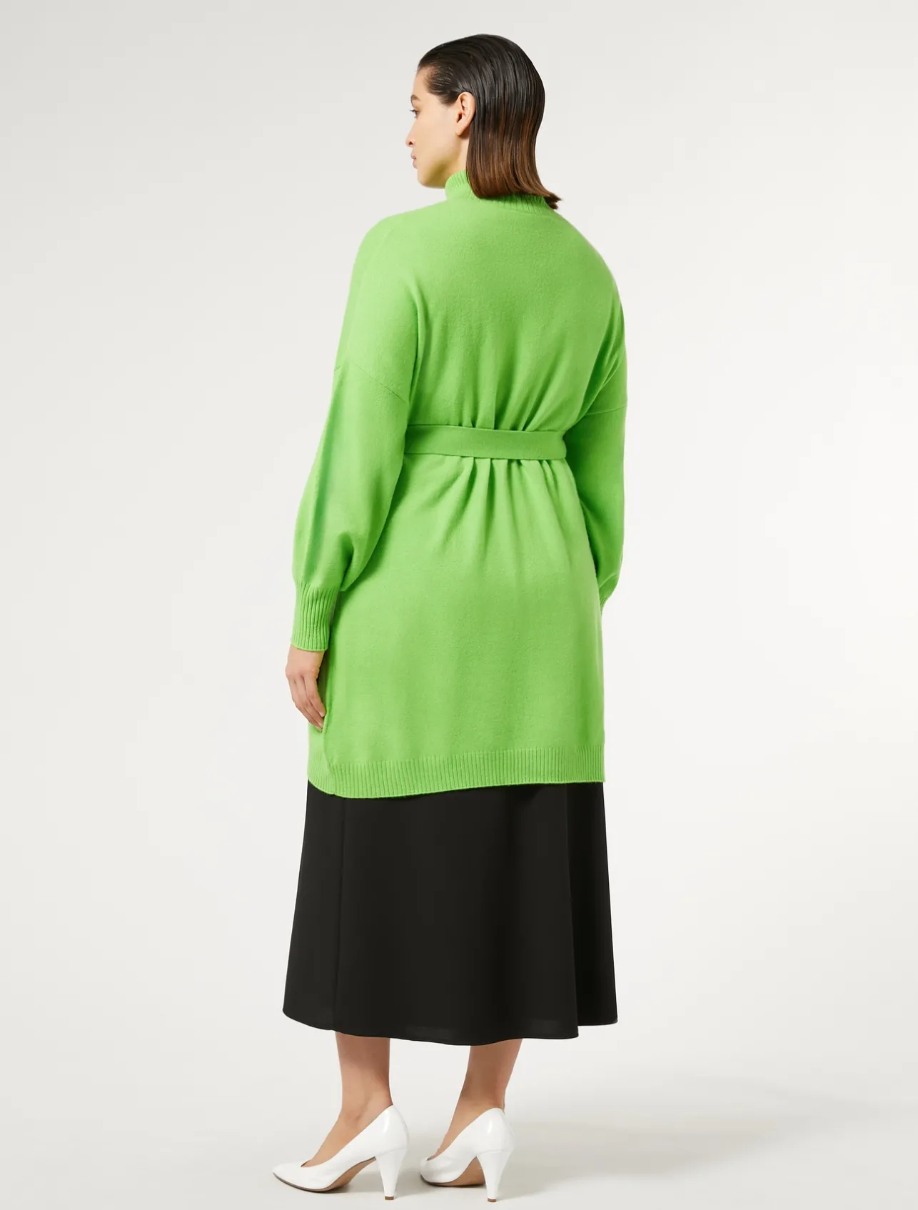 Hot Marina Rinaldi Cashmere cardigan LIME