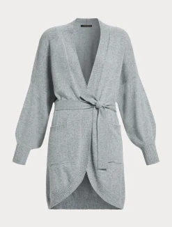 Clearance Marina Rinaldi Cashmere cardigan MEDIUMGREY
