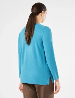New Marina Rinaldi Cashmere jumper TURQUOISE