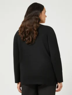 New Marina Rinaldi Cashmere jumper BLACK