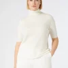 Outlet Marina Rinaldi Cashmere sweater WHITE