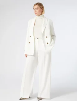 Outlet Marina Rinaldi Cashmere sweater WHITE