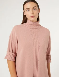 Best Marina Rinaldi Cashmere-blend sweater ANTIQUEROSE