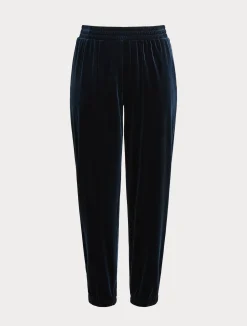 Outlet Marina Rinaldi Chenille jogging trousers MIDNIGHTBLUE