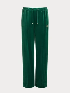 Discount Marina Rinaldi Chenille trousers DARKGREEN