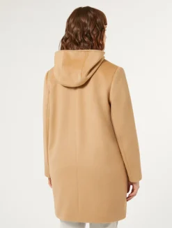 Hot Marina Rinaldi Coat in wool drap CAMEL